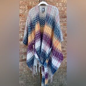 Vince‎ Camuto belted poncho